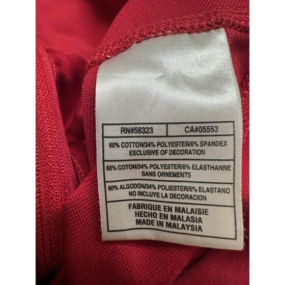 Vtg Nike Women's S Full Zip Knit Jacket Red LIVESTRONG Nike+ Reflective Accents - Picture 7 of 8